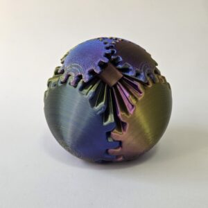 Gear Ball Sensorial – Bola de Engrenagens Fidget