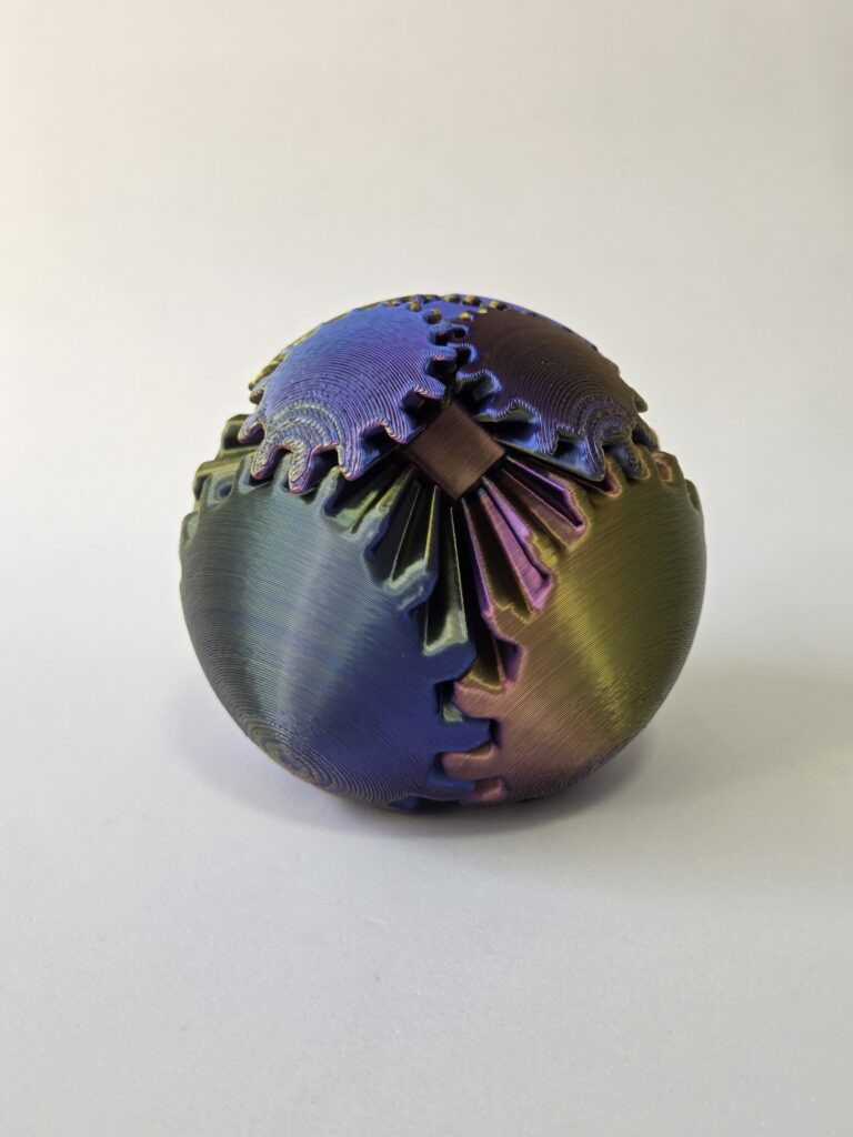 Gear Ball Sensorial – Bola de Engrenagens Fidget