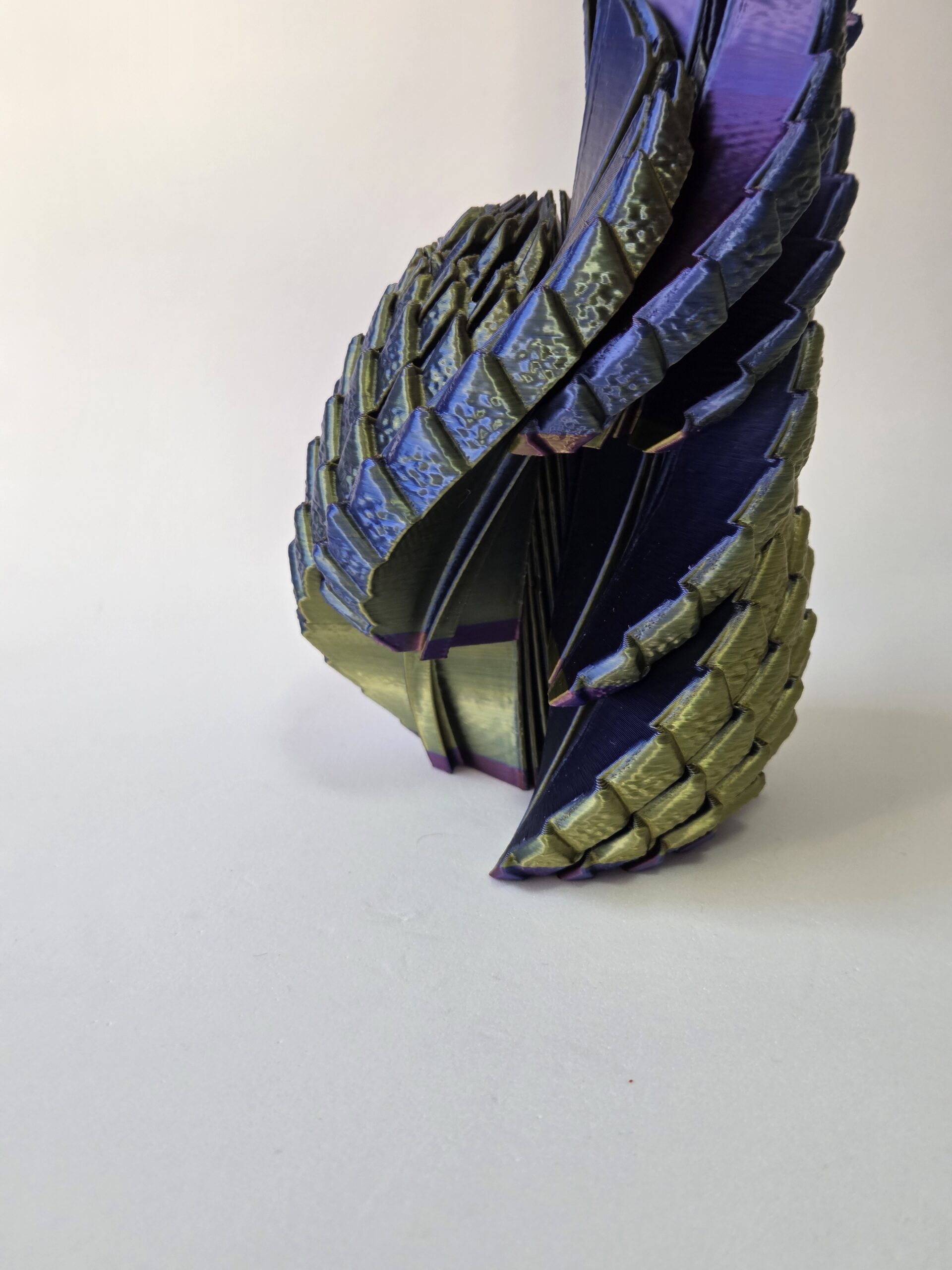 Ovo de Dragão Fidget Espiral – Brinquedo Sensorial - Imagem 2