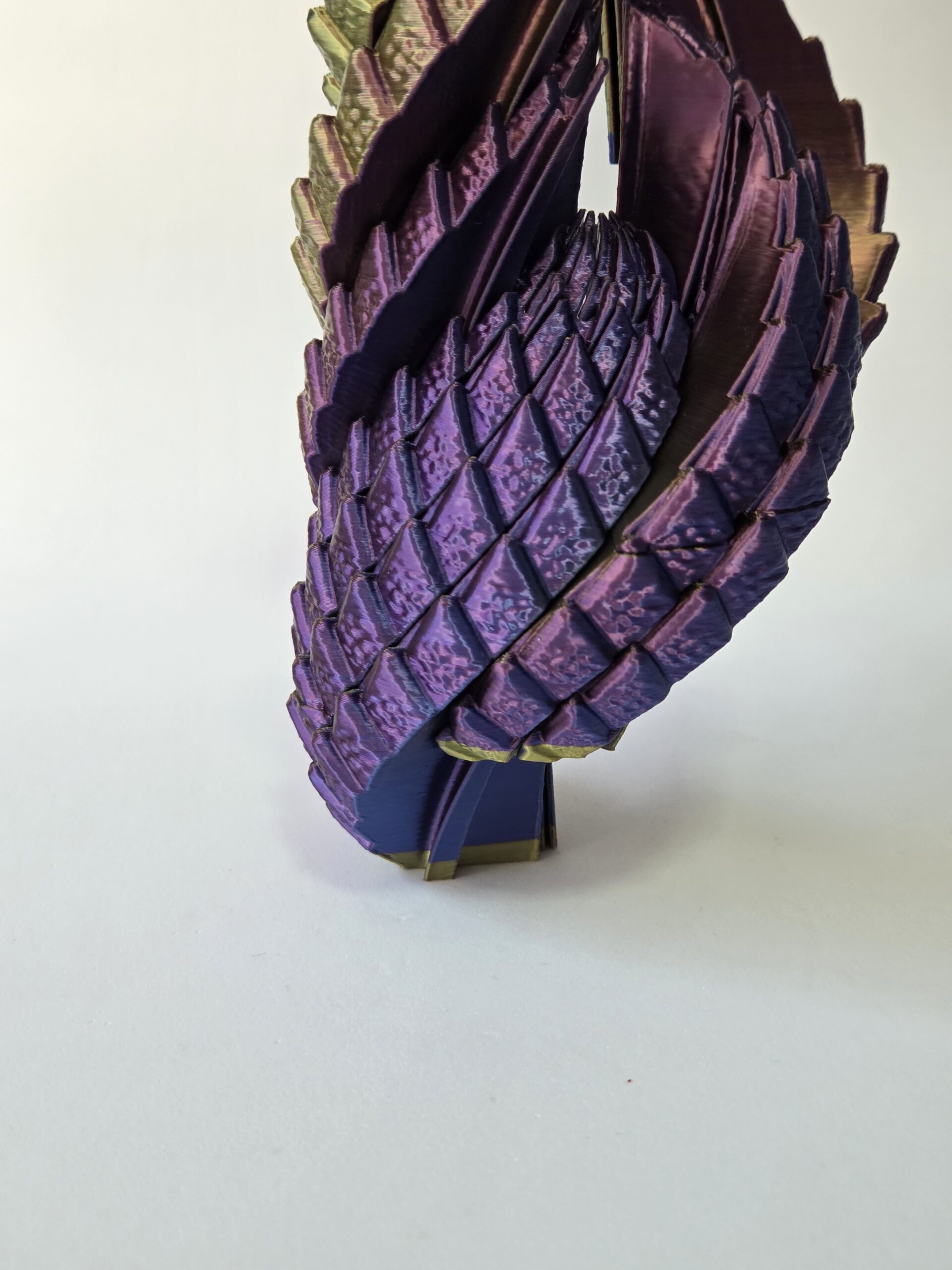 Ovo de Dragão Fidget Espiral – Brinquedo Sensorial - Imagem 3